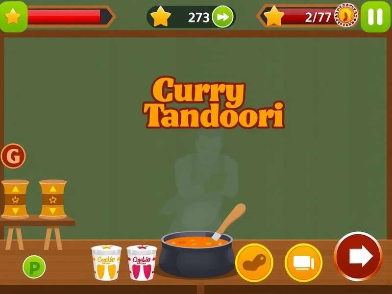 Curry Tandoori Challenge Gameplay Screenshot